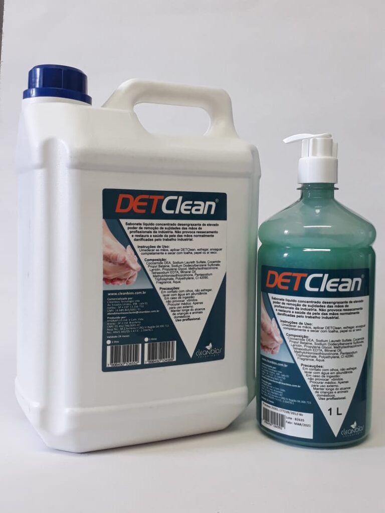 detergente industrial det clean