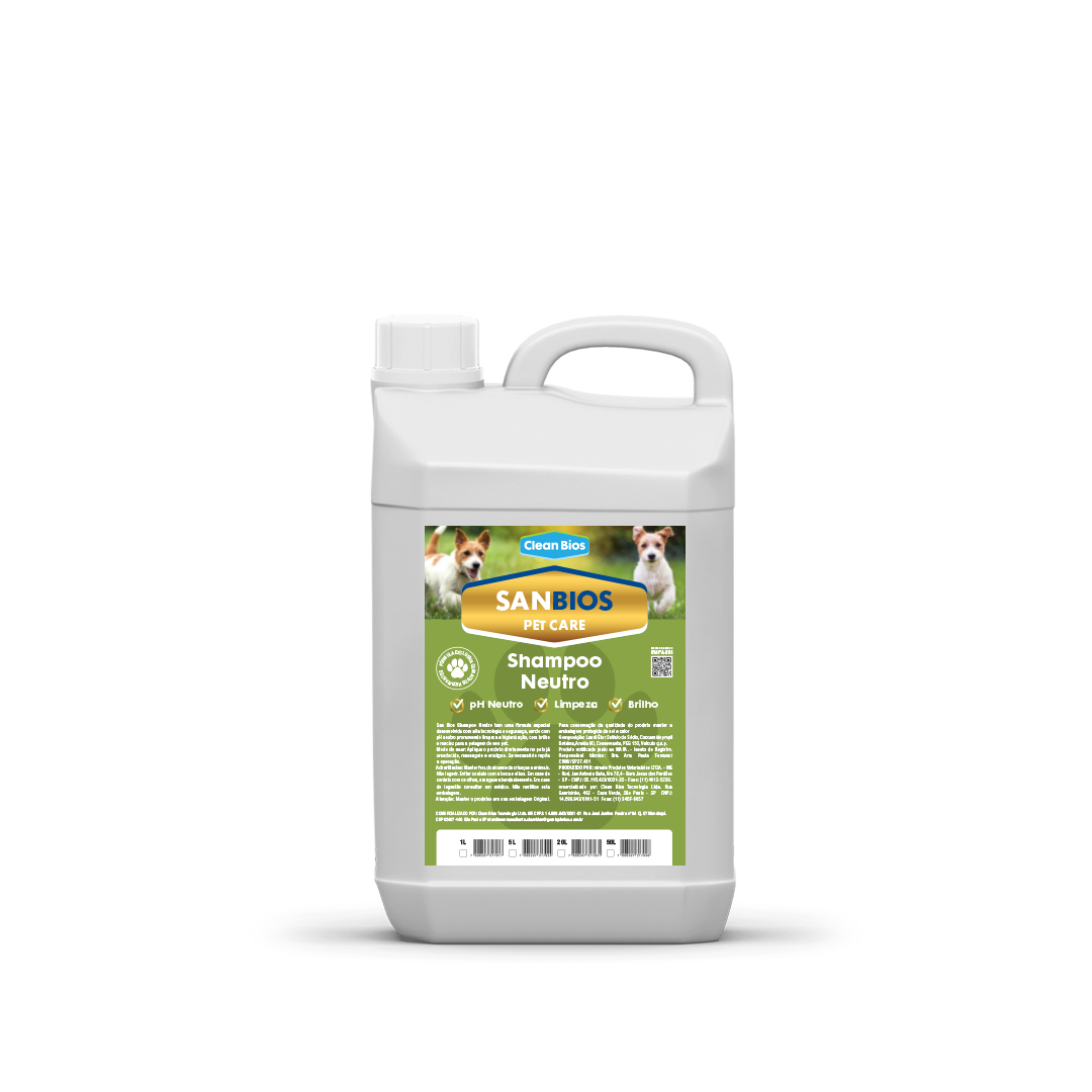 Shampoo San Bios Neutro Clean Bios 5L